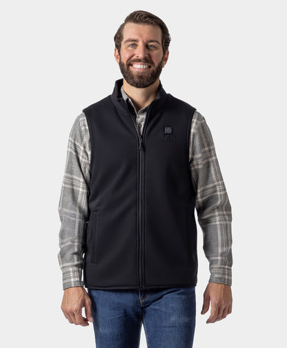 Men's Heated Fleece Vest (4 Heating Zones)