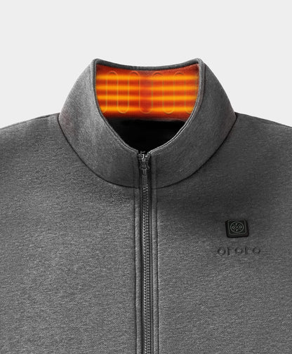 Men's Heated Fleece Vest (4 Heating Zones)
