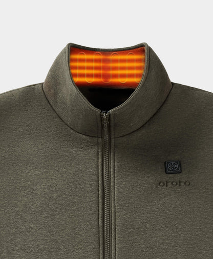 Men's Heated Fleece Vest (4 Heating Zones)