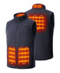 Men's Heated Fleece Vest (4 Heating Zones)