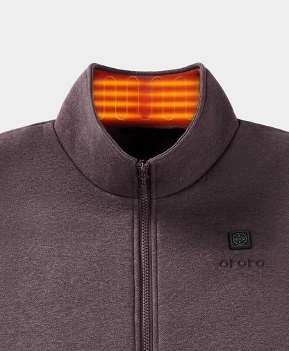 Men's Heated Fleece Vest (4 Heating Zones)
