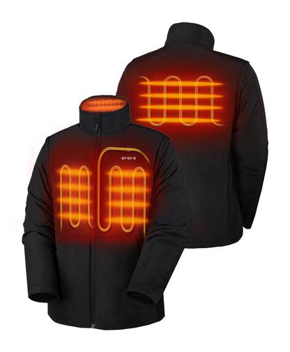 Men's Heated Golf Jacket (with Zip-Off Sleeves)
