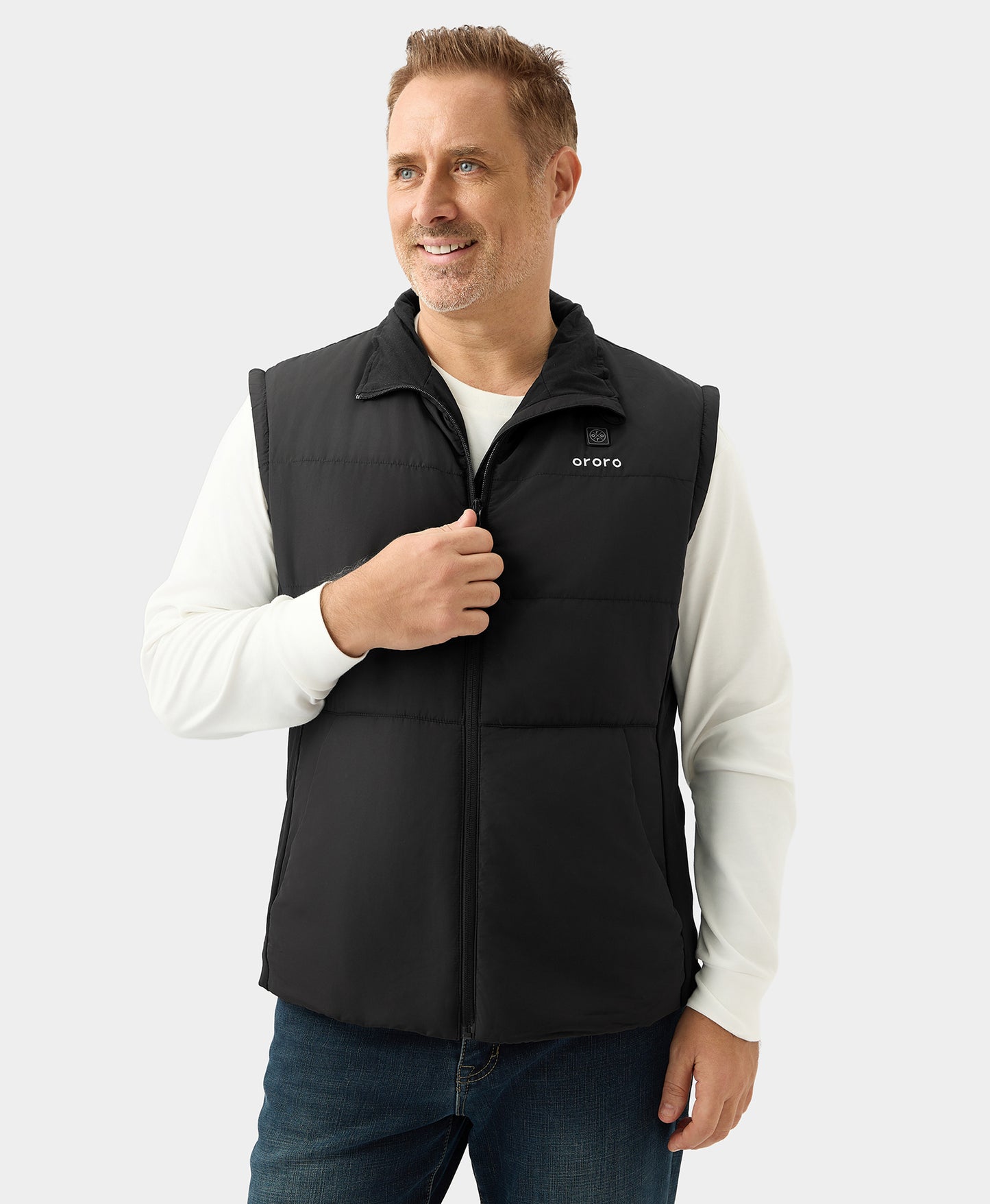 Men's Heated Golf Jacket (with Zip-Off Sleeves)