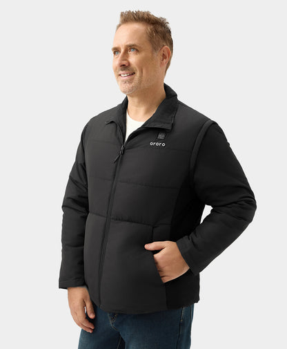 Men's Heated Golf Jacket (with Zip-Off Sleeves)