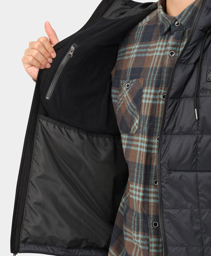 PuffLyte™ Men's 5-Zone Hooded Heated Vest