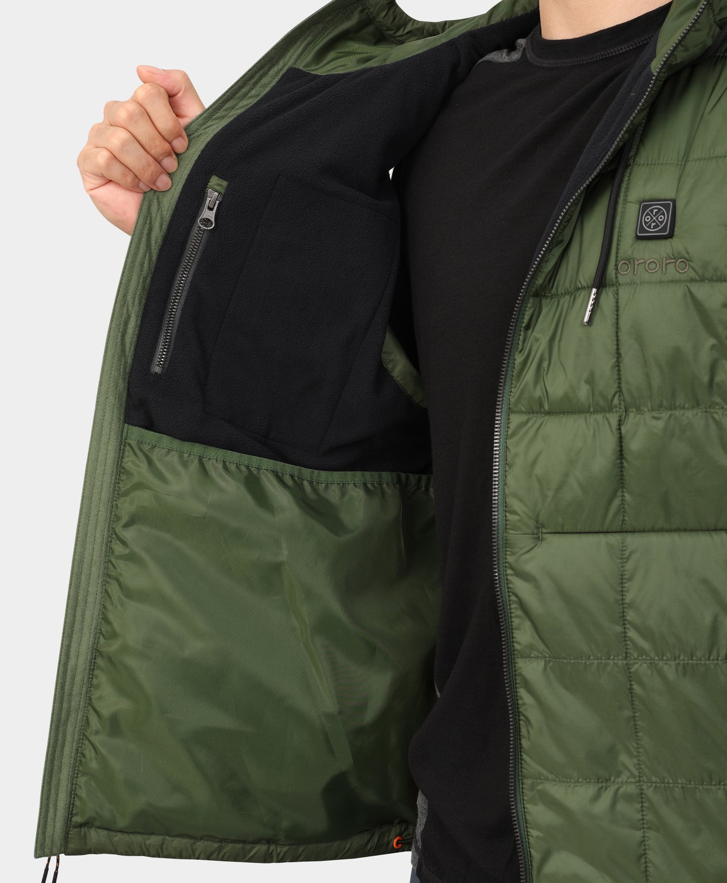 PuffLyte™ Men's 5-Zone Hooded Heated Vest