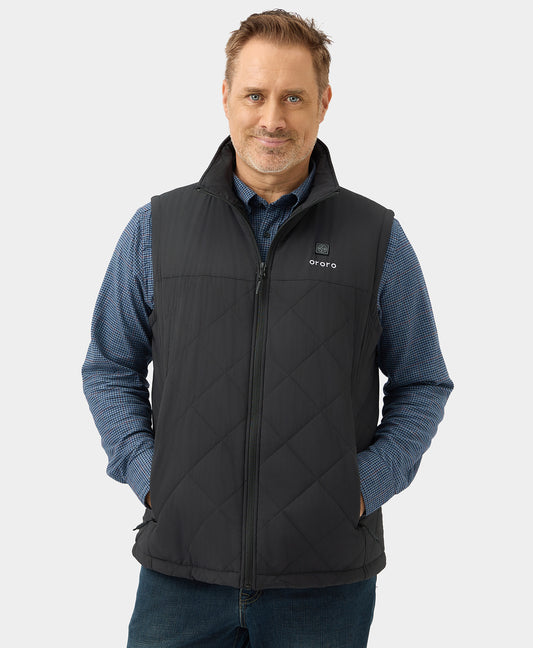 Men's Heated Quilted Vest