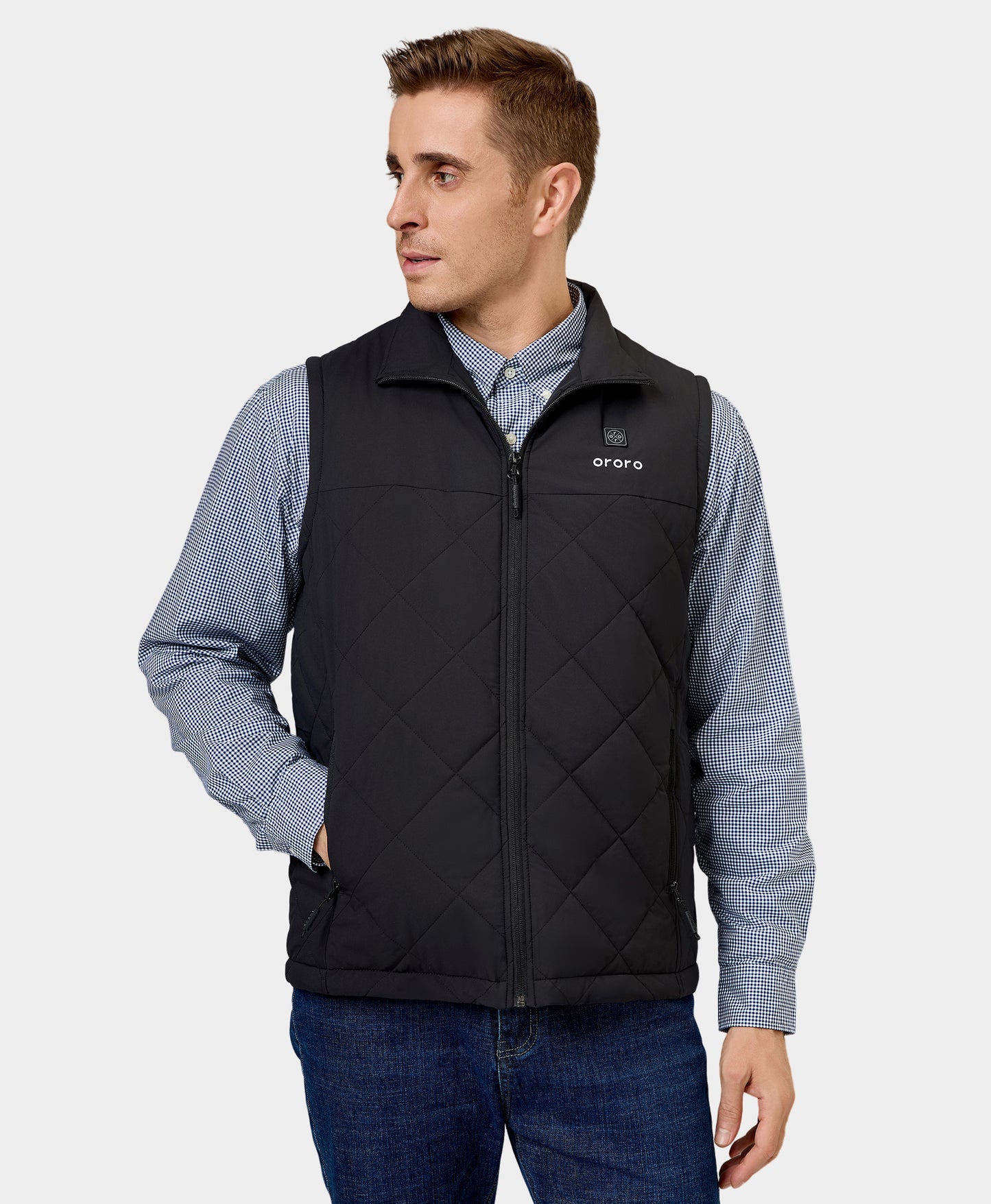 Men's Heated Quilted Vest