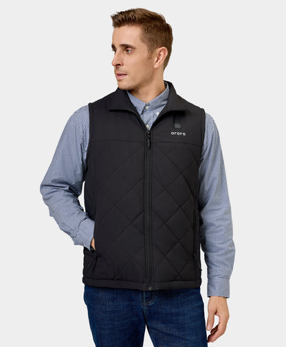 Men's Heated Quilted Vest