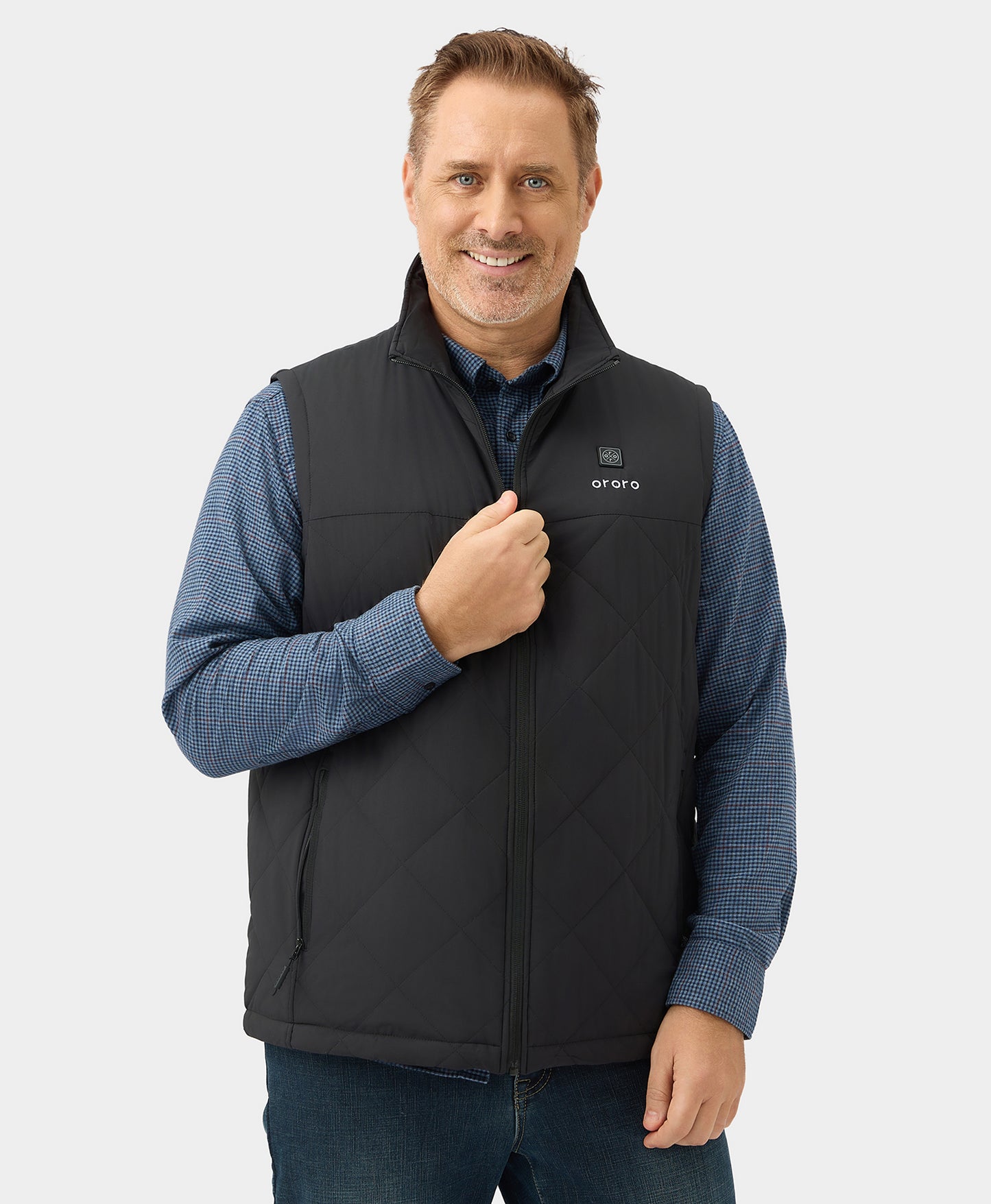 Men's Heated Quilted Vest