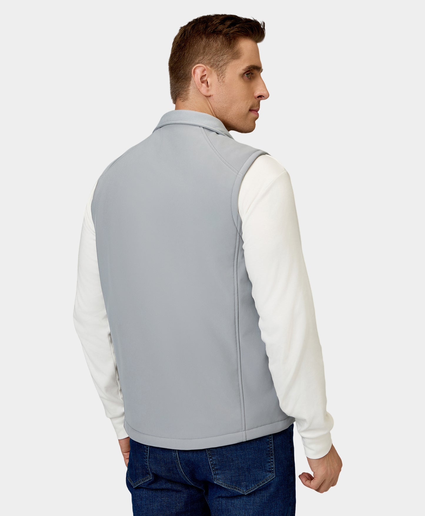 Men's Heated Softshell Vest - Lower Back Heating