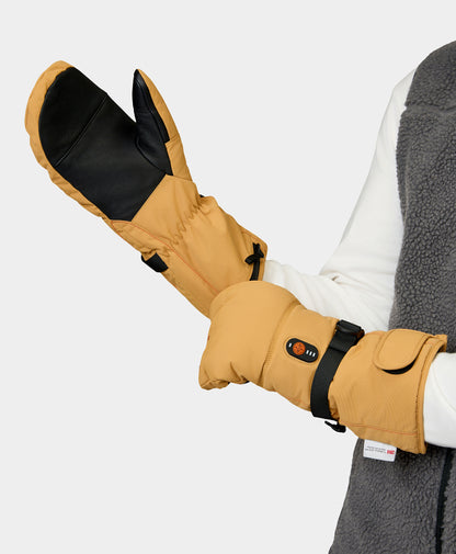 Amsterdam Heated Mittens 2.0 - Khaki