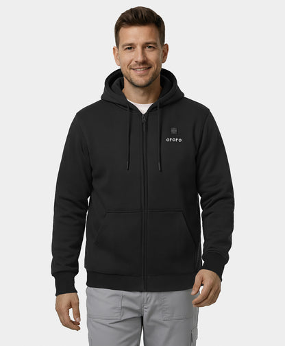 Element Unisex 4-Zone Fleece Heated Hoodie