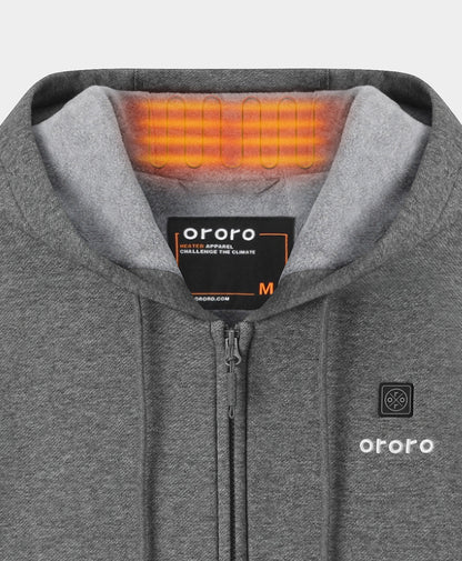 Element Unisex 4-Zone Fleece Heated Hoodie