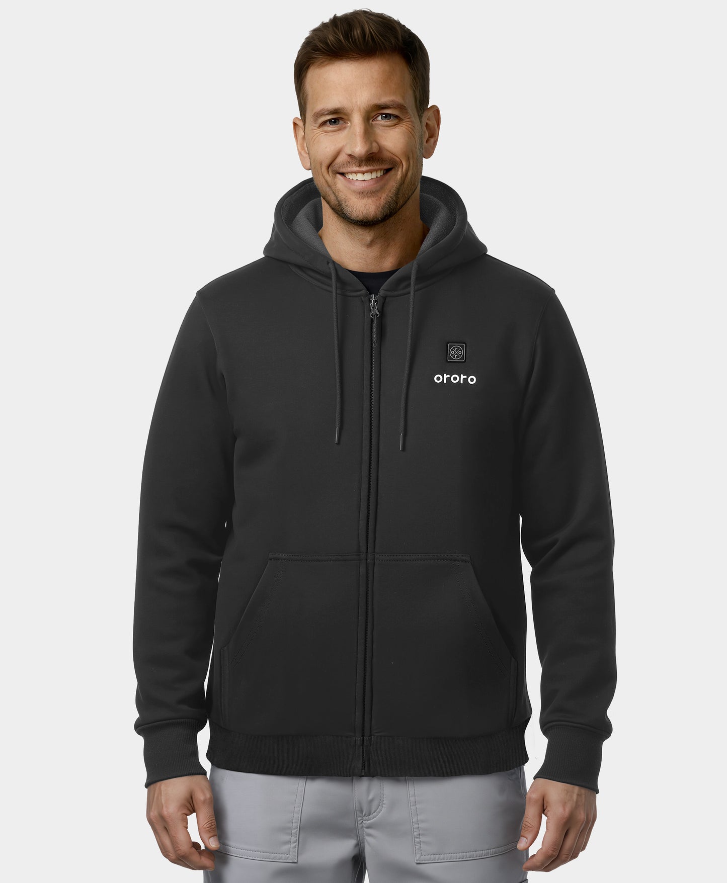 Element Unisex 4-Zone Fleece Heated Hoodie