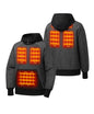 Indy Unisex 6-Zone Dual-Control Heated Hoodie Pullover