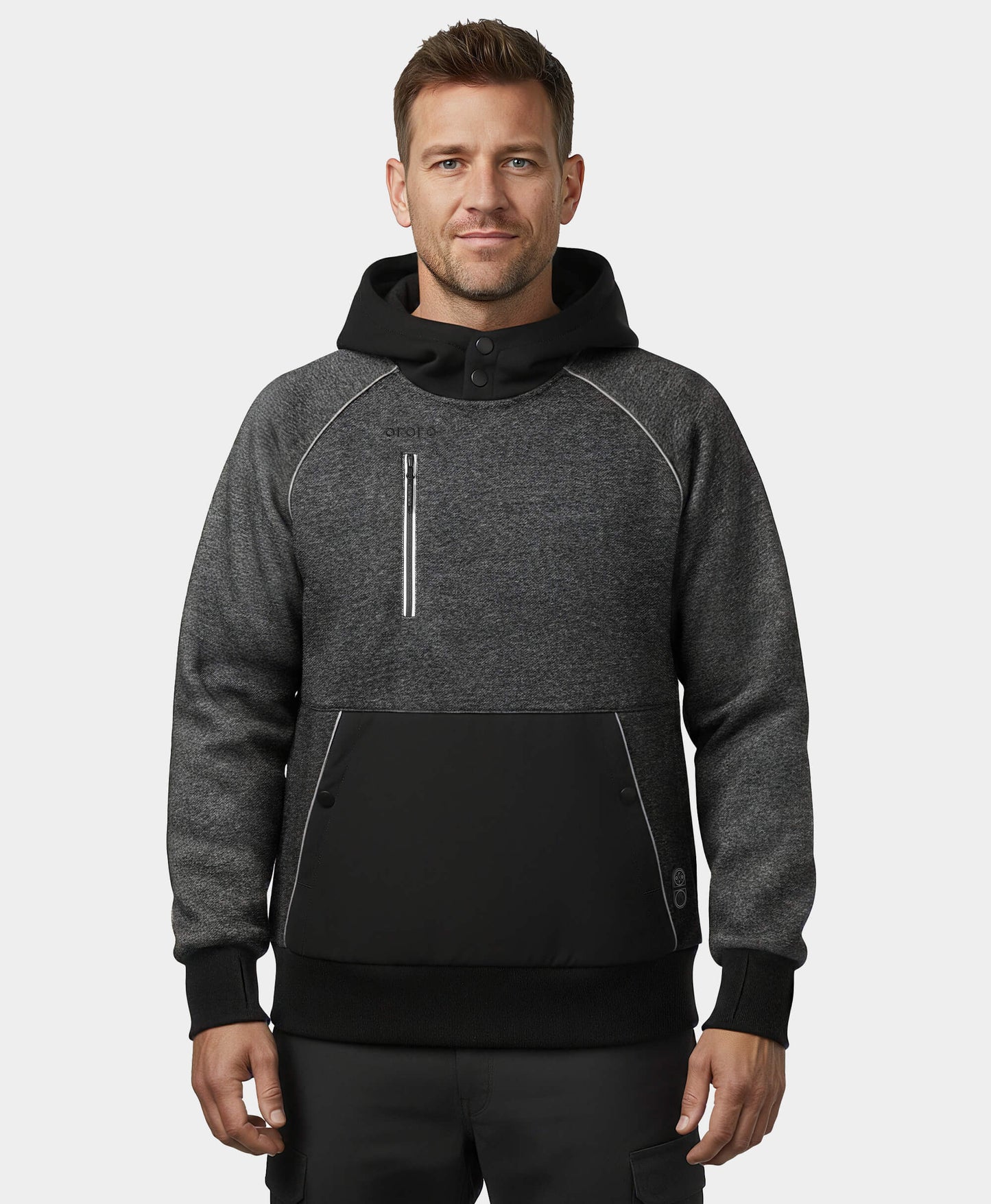 Indy Unisex 6-Zone Dual-Control Heated Hoodie Pullover