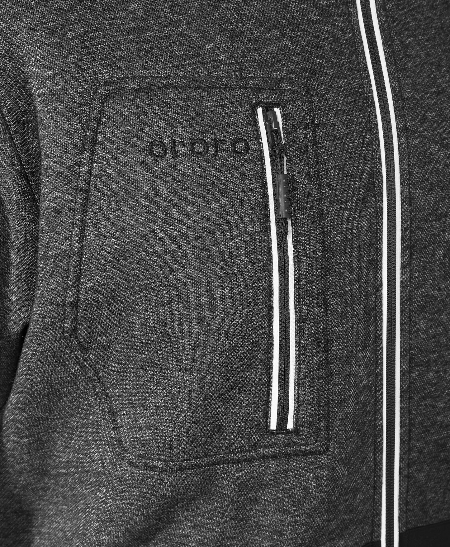 Wayne Unisex 5-Zone Heated Full-Zip Hoodie