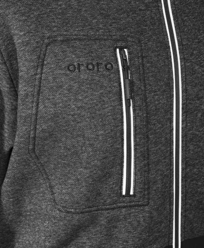 Wayne Unisex 5-Zone Heated Full-Zip Hoodie