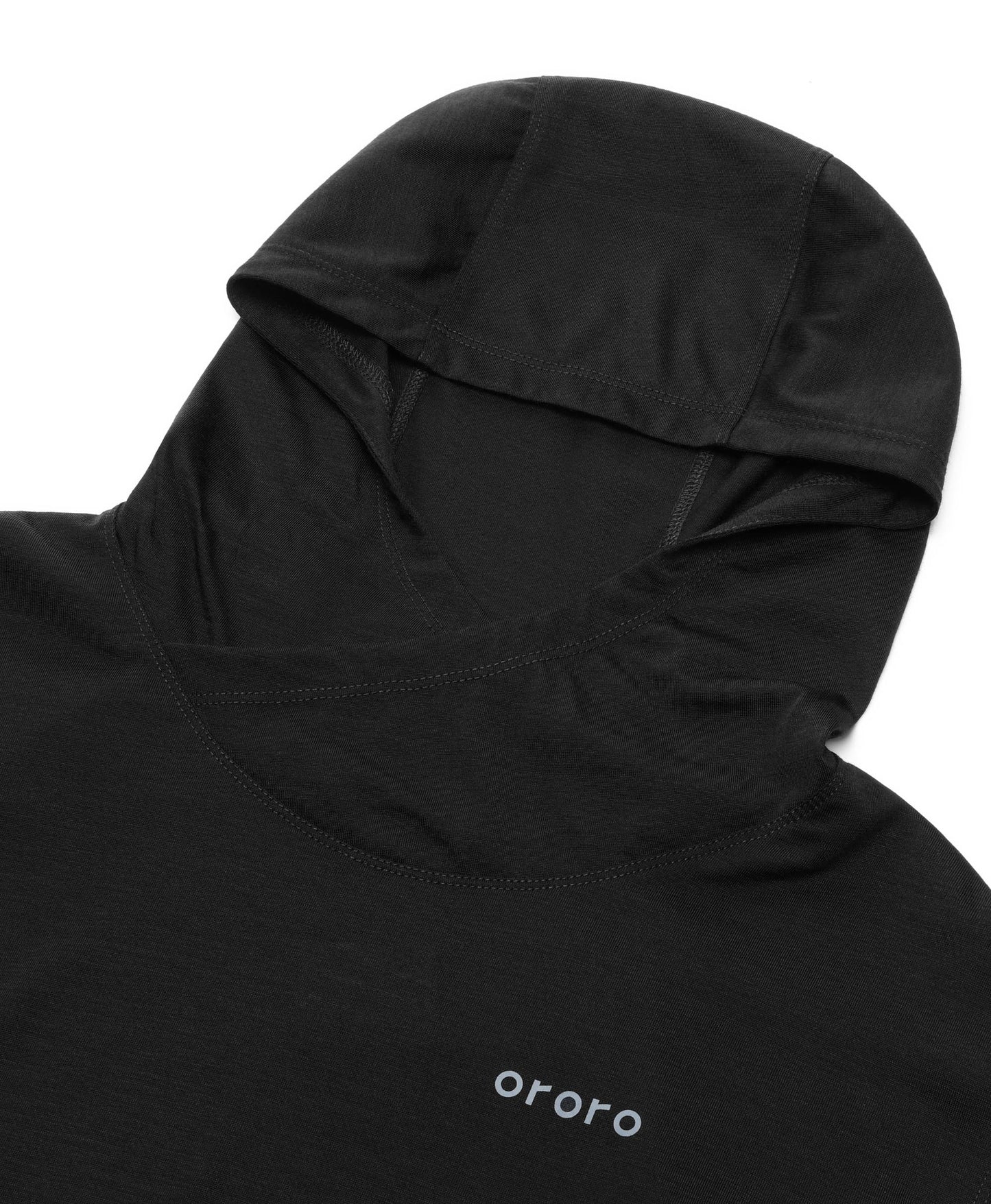 Aoraki Unisex Merino Wool Blend Baselayer - Black