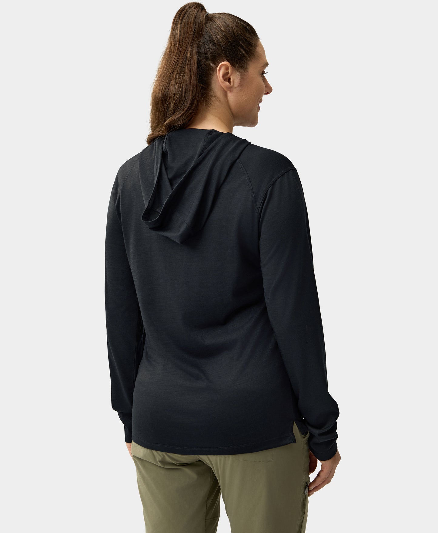 Aoraki Unisex Merino Wool Blend Baselayer - Black