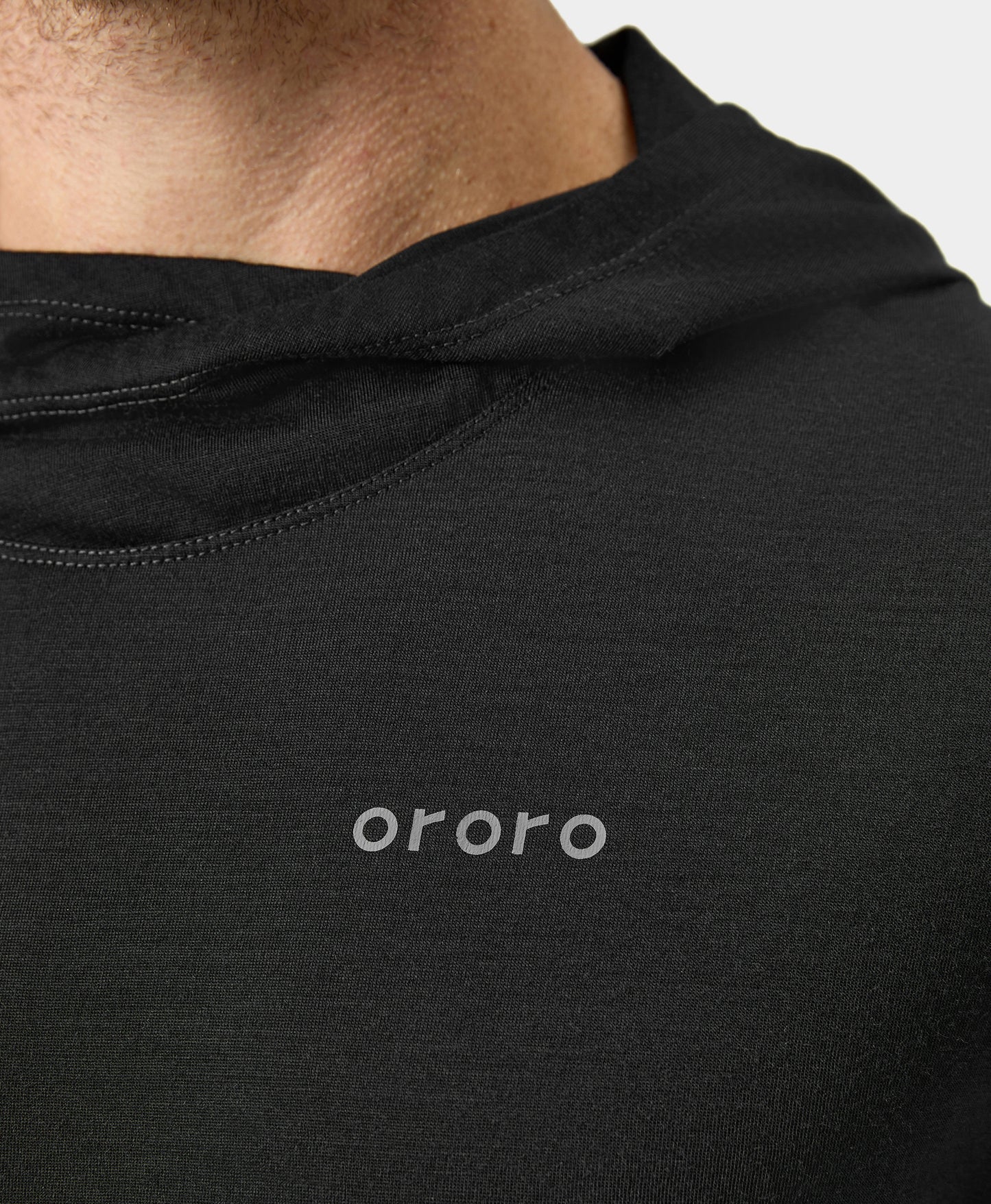 Aoraki Unisex Merino Wool Blend Baselayer - Black