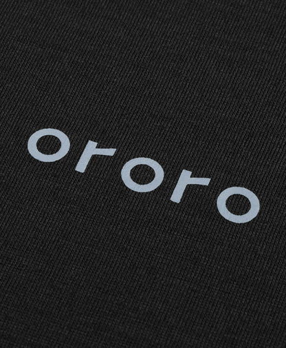 Aoraki Unisex Merino Wool Blend Baselayer - Black