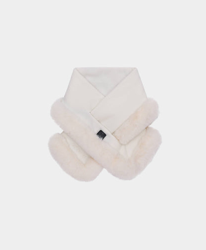 Queen Cove Unisex Heated Faux Fur Fleece Scarf