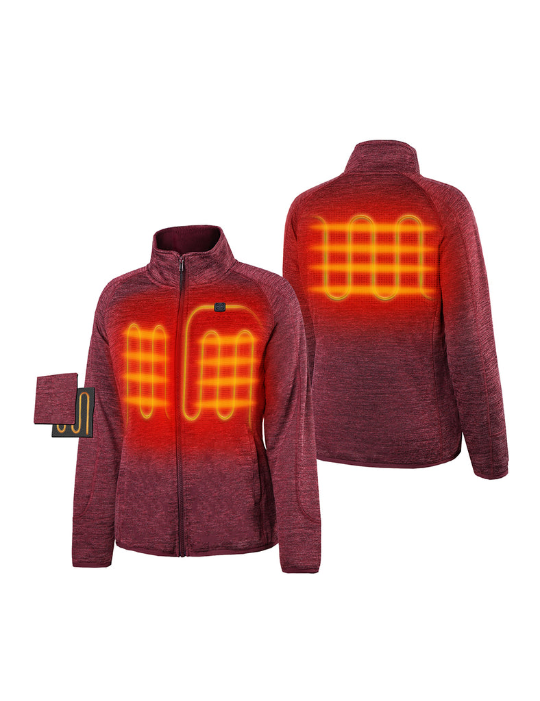 Women's Heated Fleece Jacket