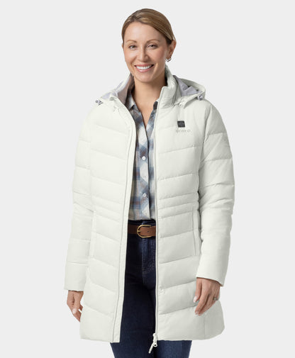 Women's Heated Puffer Parka Jacket