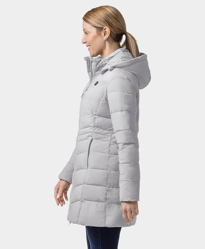 Women's Heated Puffer Parka Jacket