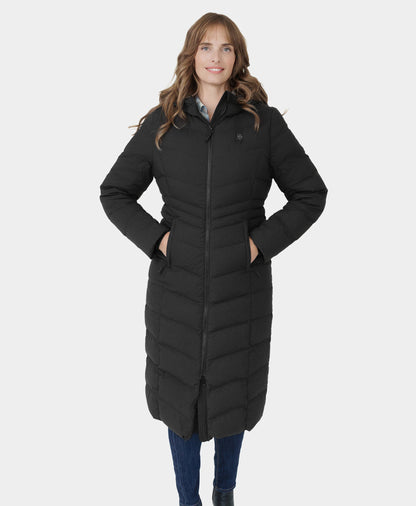 SOHO Women's Heated Down Parka Jacket