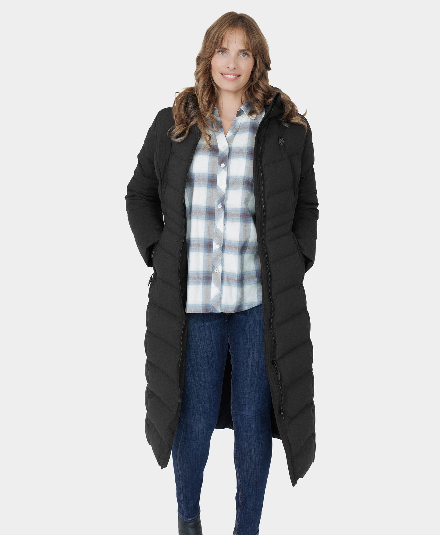 SOHO Women's Heated Down Parka Jacket