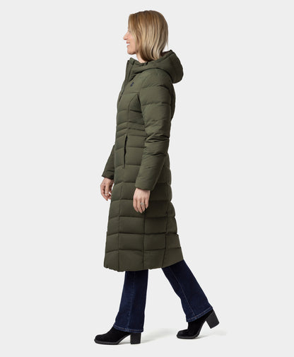 SOHO Women's Heated Down Parka Jacket
