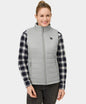 Women's Classic Heated Vest - Black/Off-White/Gray