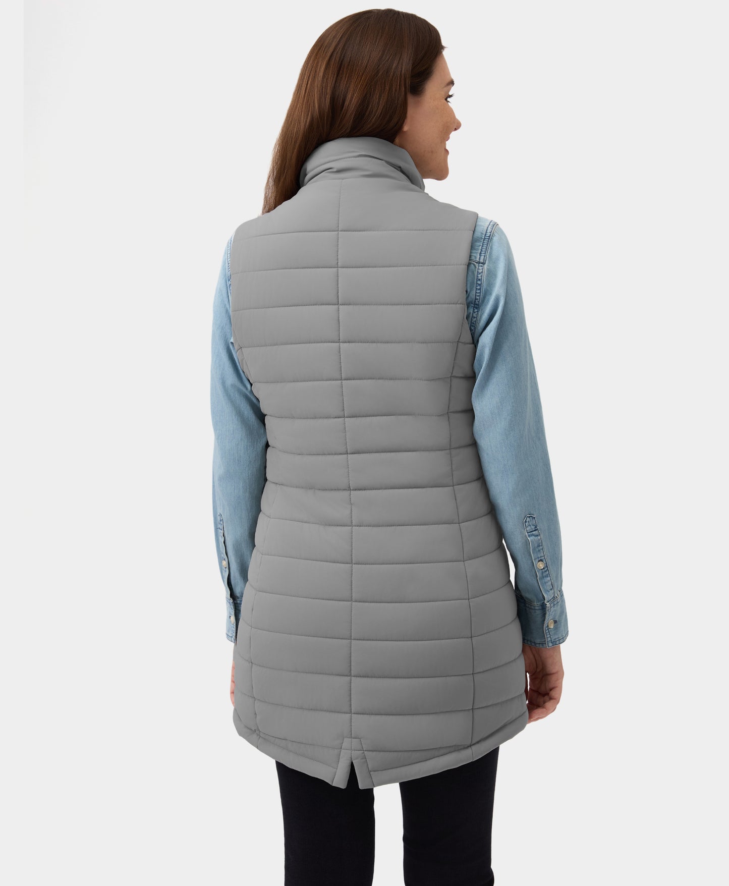Tribeca Women's Heated Long Puffer Vest
