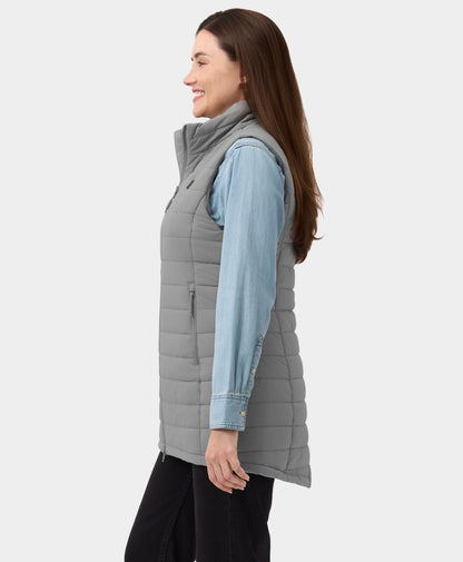 Tribeca Women's Heated Long Puffer Vest