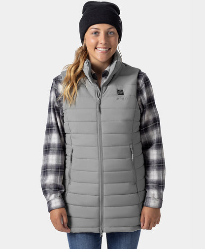 Tribeca Women's Heated Long Puffer Vest