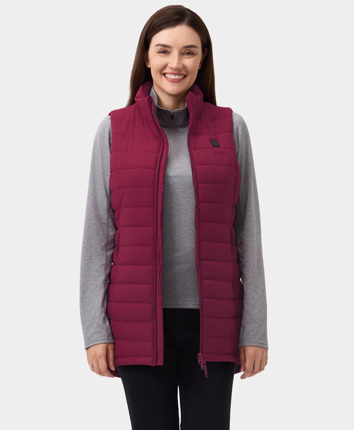 Tribeca Women's Heated Long Puffer Vest