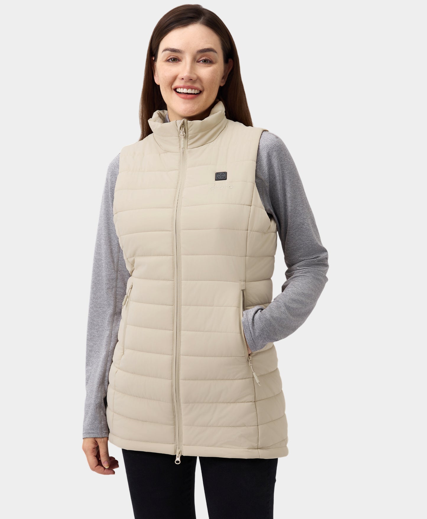 Tribeca Women's Heated Long Puffer Vest