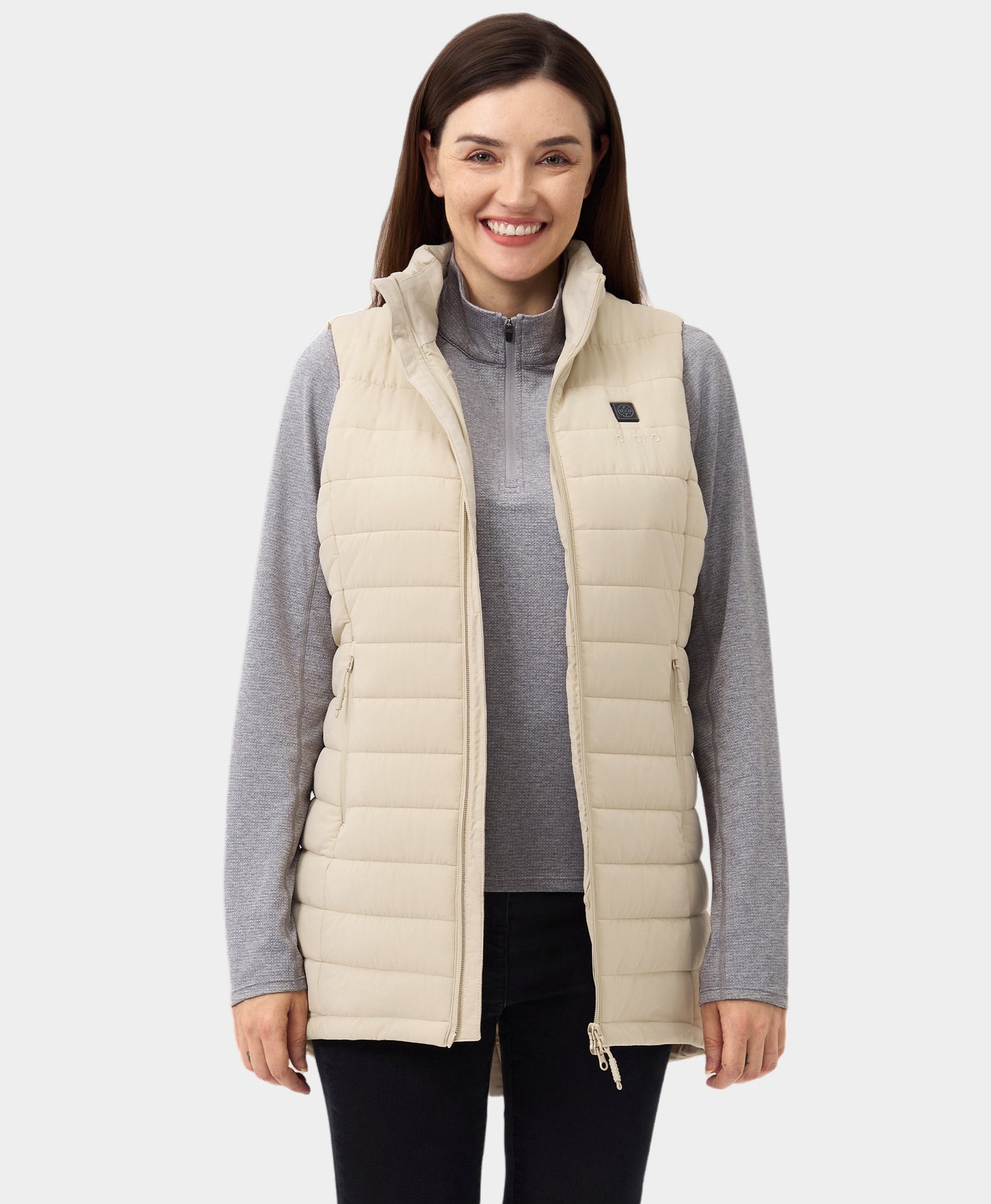 Tribeca Women's Heated Long Puffer Vest