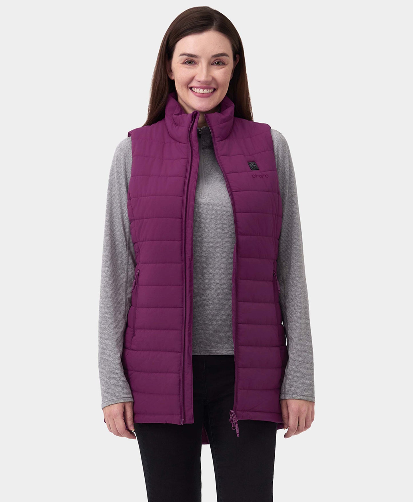 Tribeca Women's Heated Long Puffer Vest