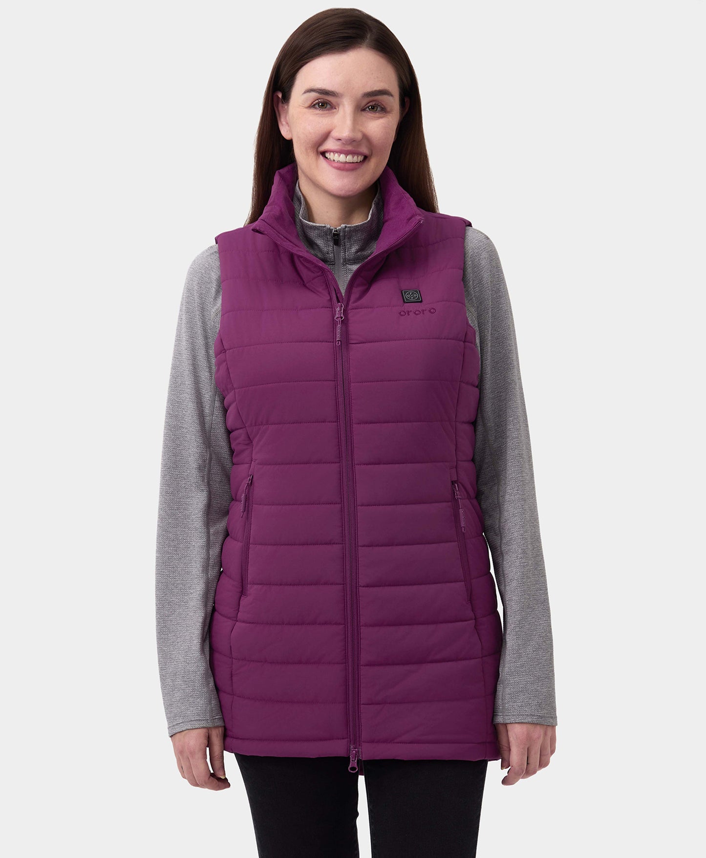 Tribeca Women's Heated Long Puffer Vest