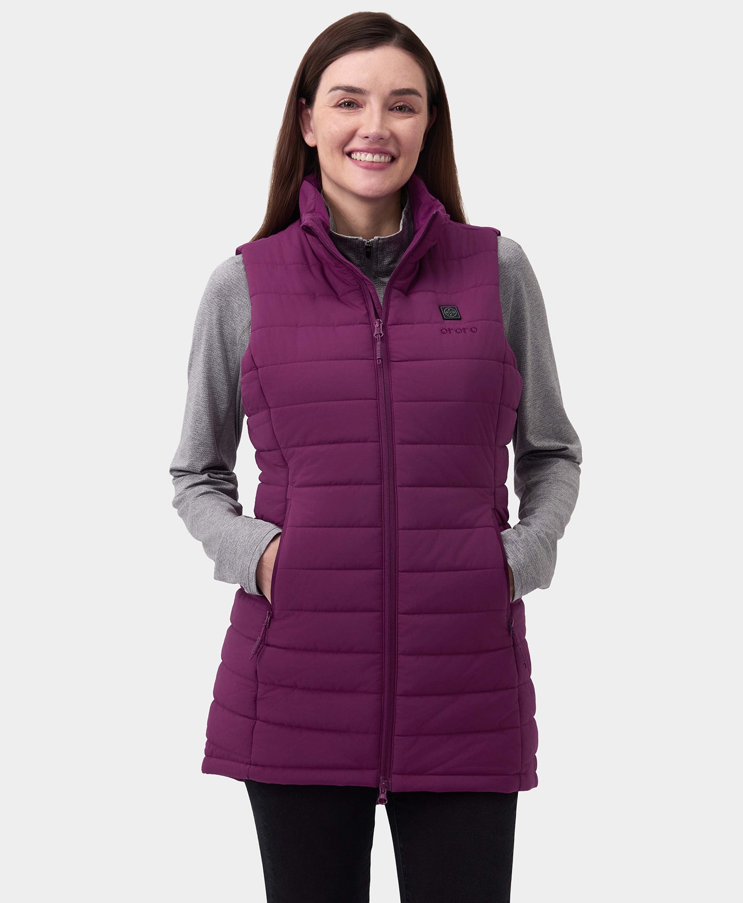 Tribeca Women's Heated Long Puffer Vest