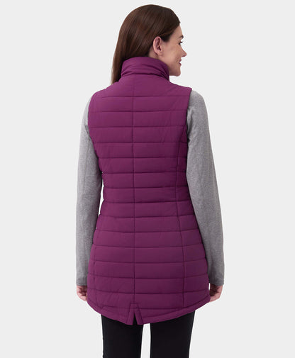 Tribeca Women's Heated Long Puffer Vest